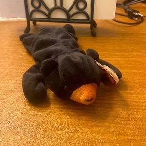 Blackie beanie baby